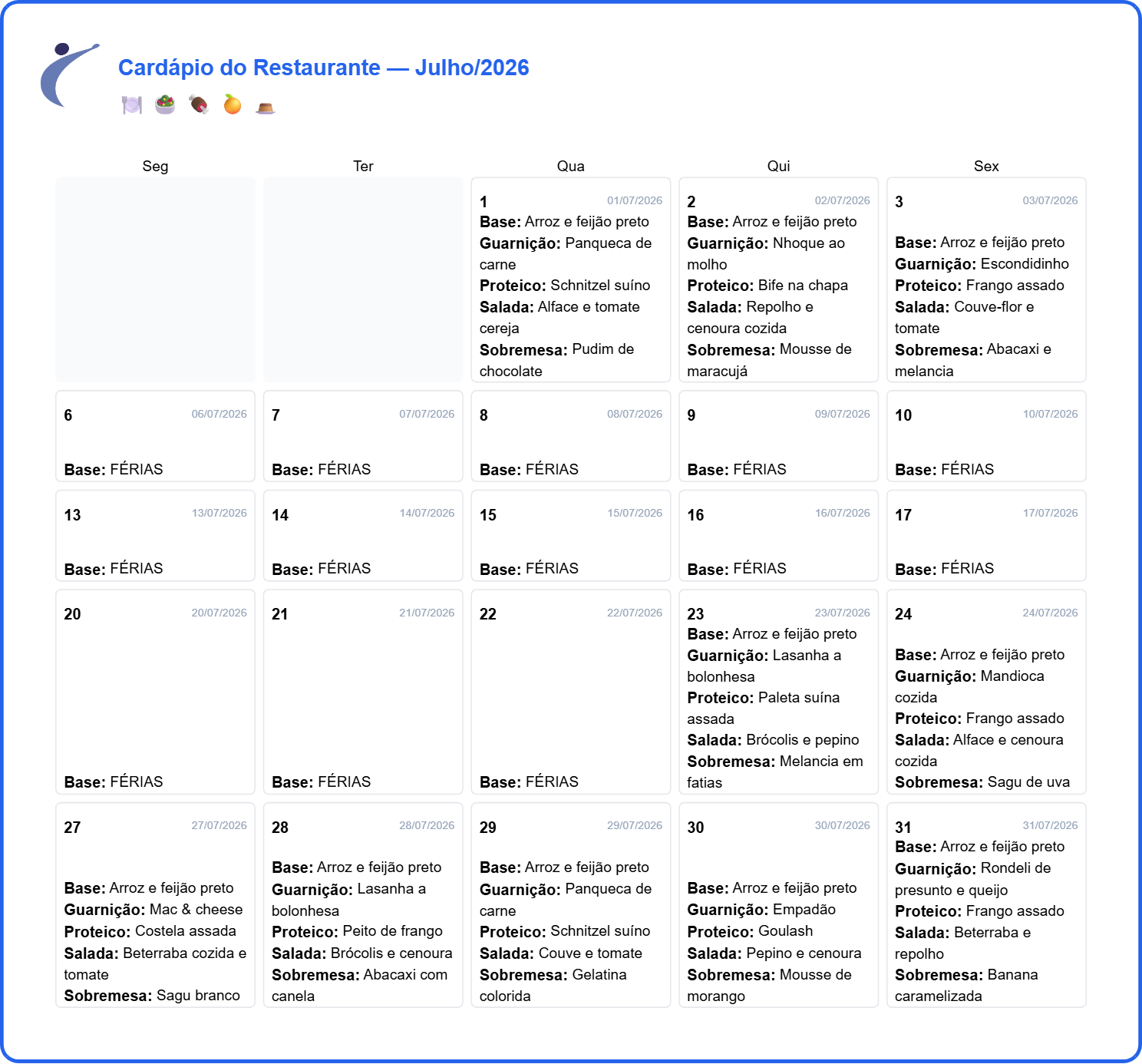 Card�pio