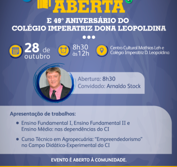 Escola Aberta e 49&ordm; Anivers&aacute;rio do Col&eacute;gio Imperatriz