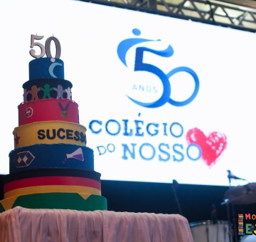 Col&eacute;gio Imperatriz comemora 50 anos com toda a comunidade escolar