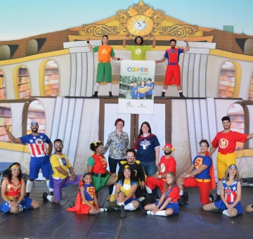 Alunos do CI comemoram o Dia das Crian&ccedil;as antecipadamente com o espet&aacute;culo �Os livradores�