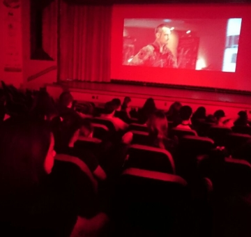 Alunos do Gr&ecirc;mio Estudantil promovem uma noite do Cinema